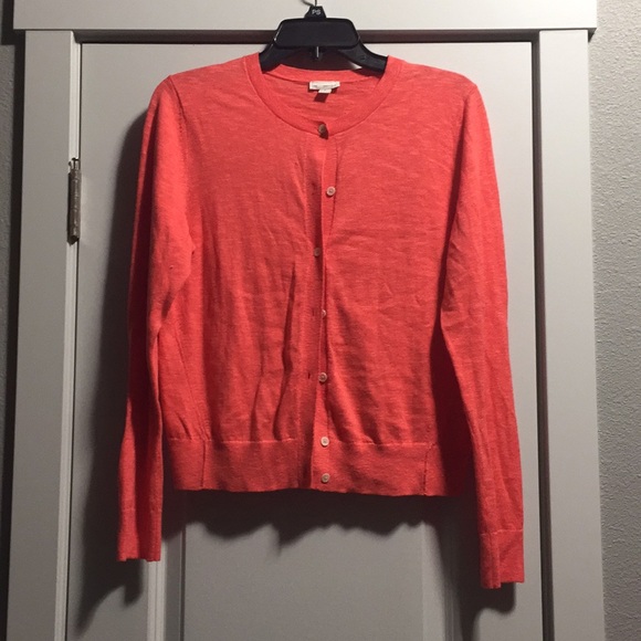 Gap coral cardigan sweater size M - Picture 1 of 3